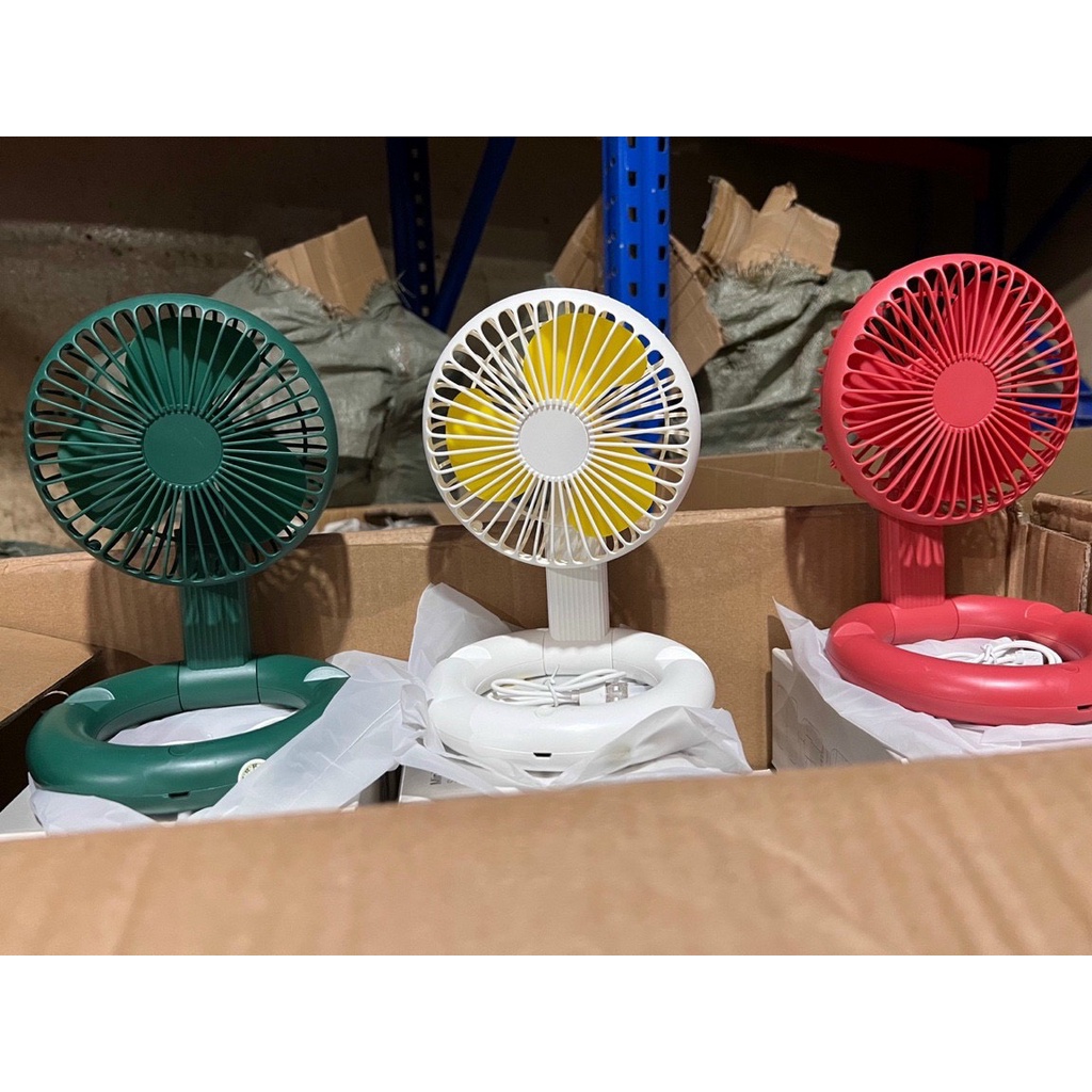 Quạt để bàn gấp gọn xoay được