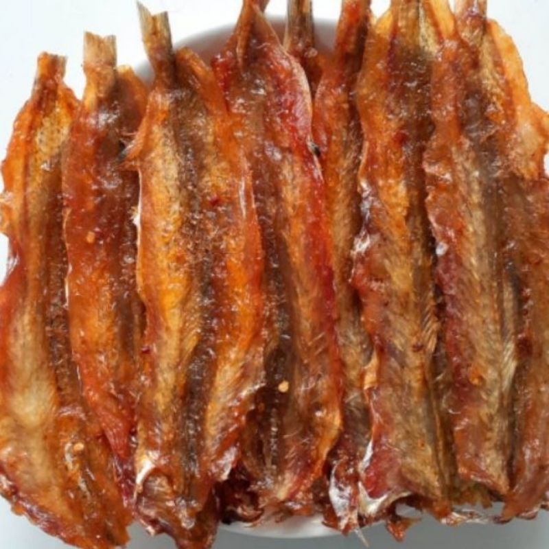 1kg cá mối khô tẩm gia vị siêu ngon