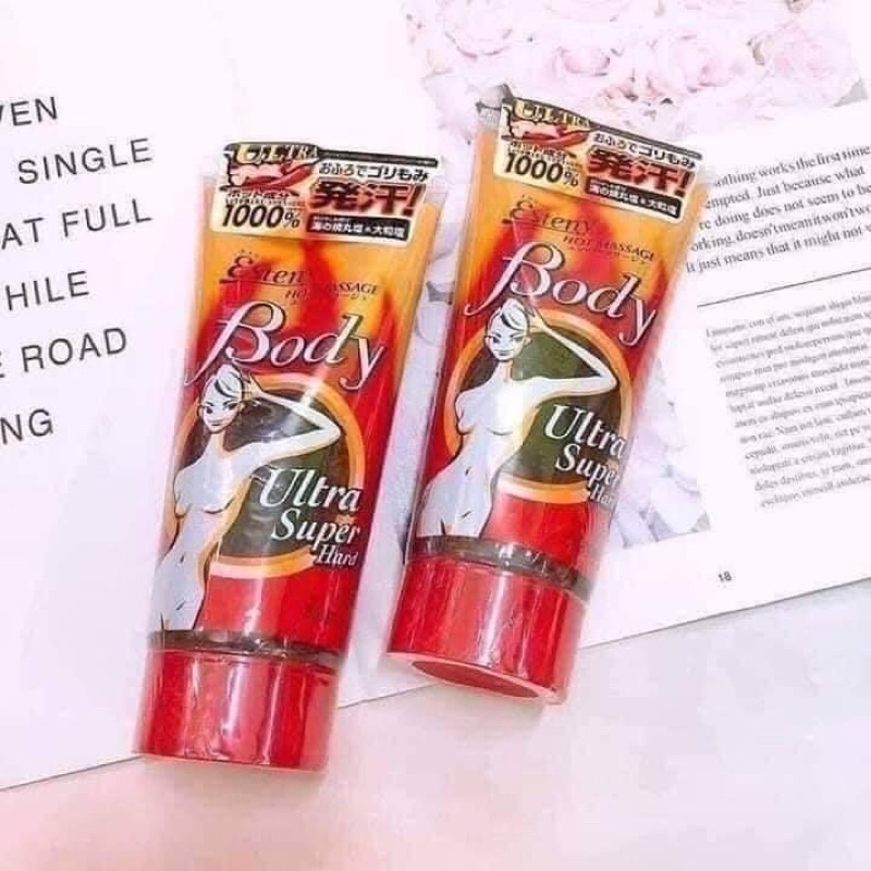 [Hàng_Nhật] Kem Giảm Béo Bụng Esteny Hot Body Ultra Super Hard 240g Nhật Bản [Hàng_Au]