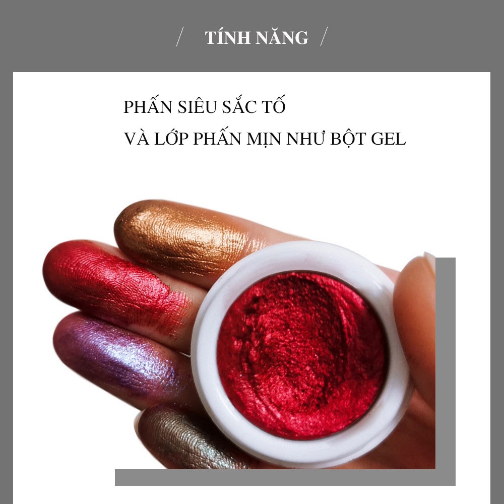 Phấn Mắt Lẻ Nhiều Màu Tự Chọn HANDAIYAN MASHED POTATOES EYE SHADOW Bền Màu Nội Địa Trung 2.5G  JP2