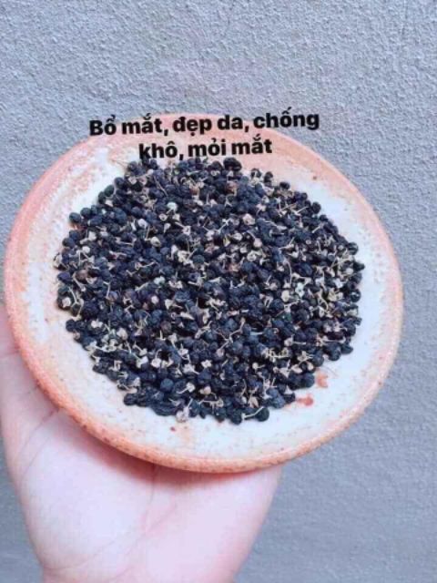 100gram - 500gram hắc kỷ tử sấy khô nguyên chất