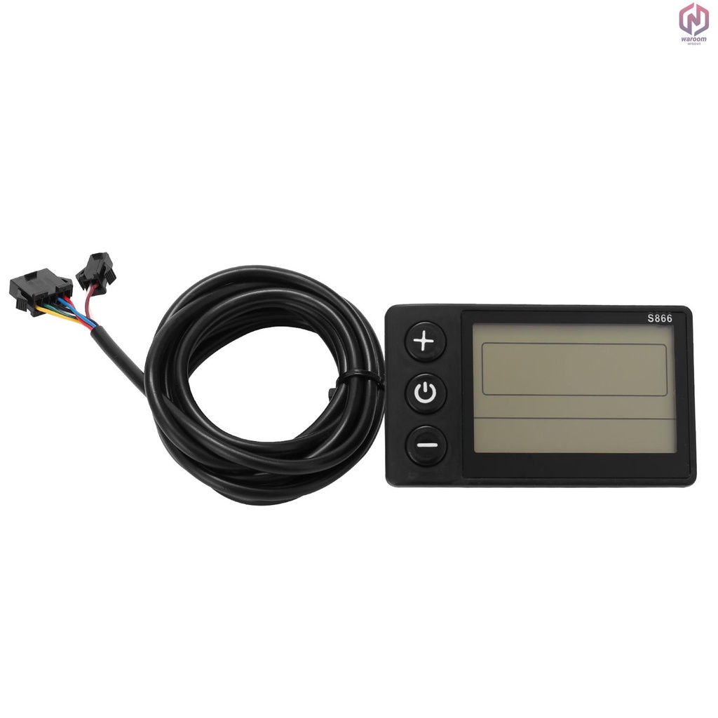 Bộ điều khiển động cơ không chổi than 24V-48V/36V-60V 350W với màn hình LCD cho xe đạp điện S866
