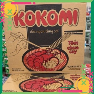 Thùng mì tôm Kokomi 30gói 65g