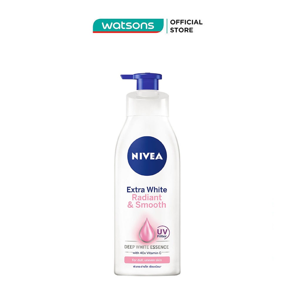 Sữa Dưỡng Thể Nivea Trắng Mịn Extra White Radiant &amp; Smooth 600ml