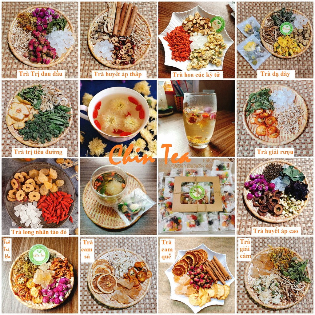 [Mã 267FMCGSALE giảm 8% đơn 500K] 💥 TRÀ THẢO MỘC HỖ TRỢ SỨC KHỎE- TRÀ HOA TỔNG HỢP P2