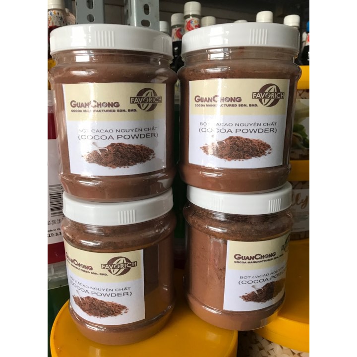 Cacao nguyên chất FAVORICH nhập khẩu indo - hủ 300g