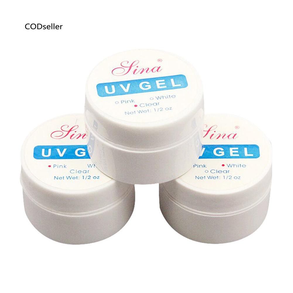 [Hàng mới về] Gel đắp móng UV nghệ thuật làm đẹp tiện dụng cho nữ