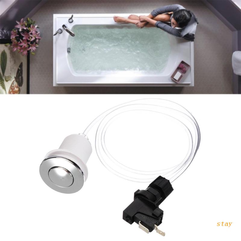 Công Tắc Nút Nhấn Khí Nén 125-250V 16A Cho Bồn Tắm Spa
