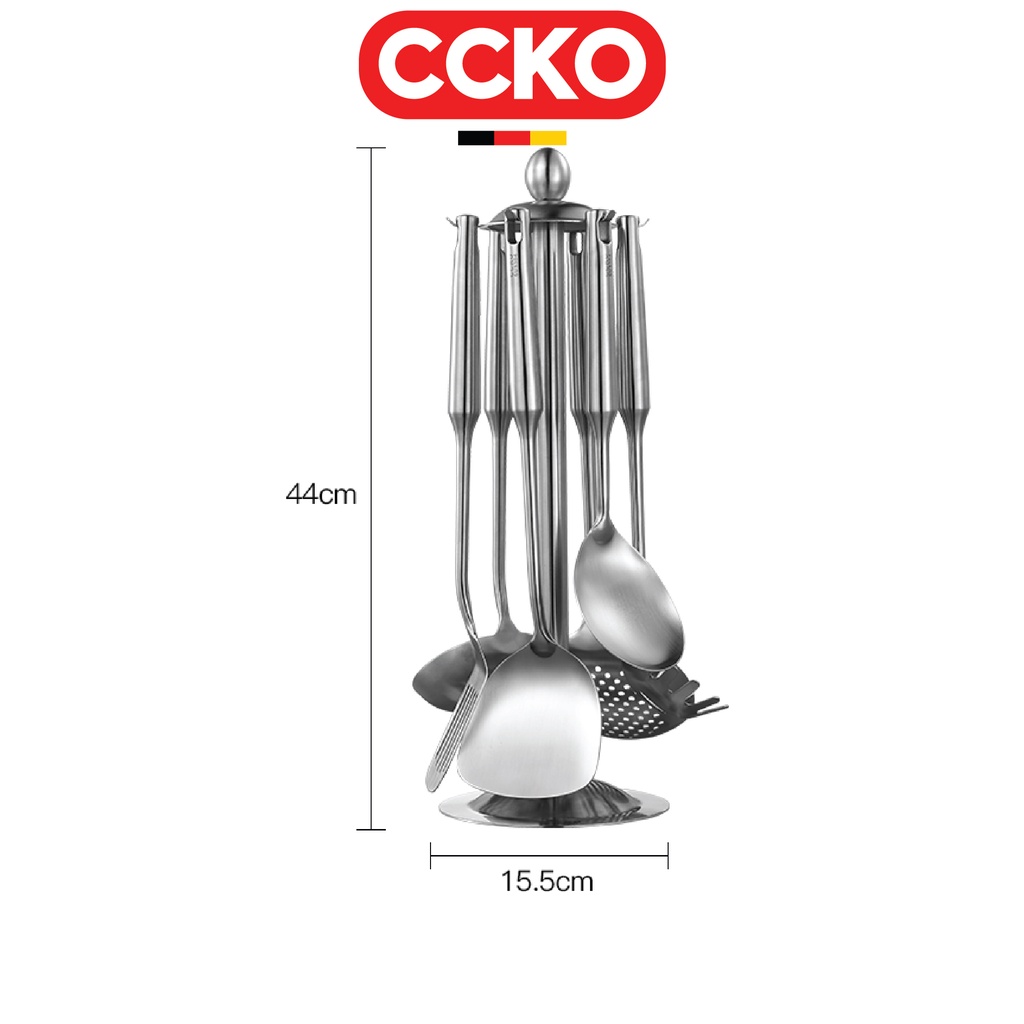 Bộ muôi 7 món inox 304 cao cấp CCKO