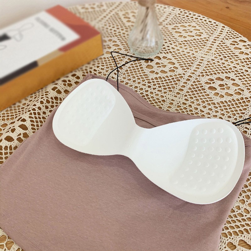Áo hai dây cổ U có đệm lót ngực không gọng thép cho nữ