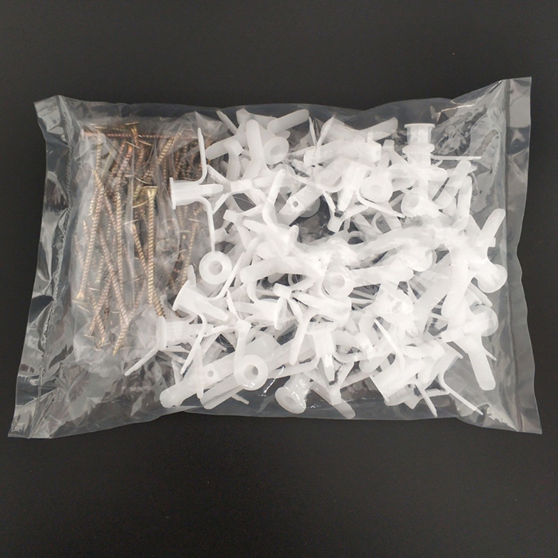 Bộ 50 Đầu Nối Ống Nước Hình Bướm Gắn Tường Tiện Dụng