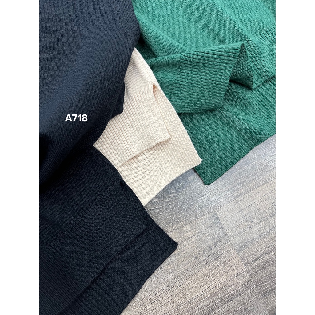 Áo gile len nữ công sở chất len cừu dư xịn A718
