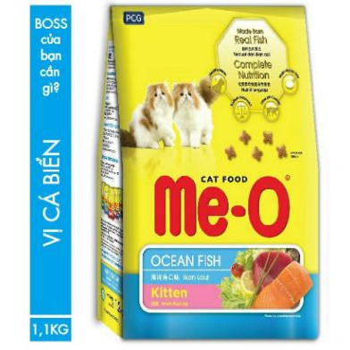 Hạt Me-o Kitten Ocean Fish cho mèo con