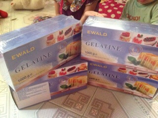 Gelatin lá đức 10 lá