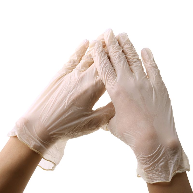 Set 10 Găng Tay PE Thân Thiện Với Môi Trường Trong Suốt Chống Bụi Chống Dầu Thân Thiện Với Môi Trường