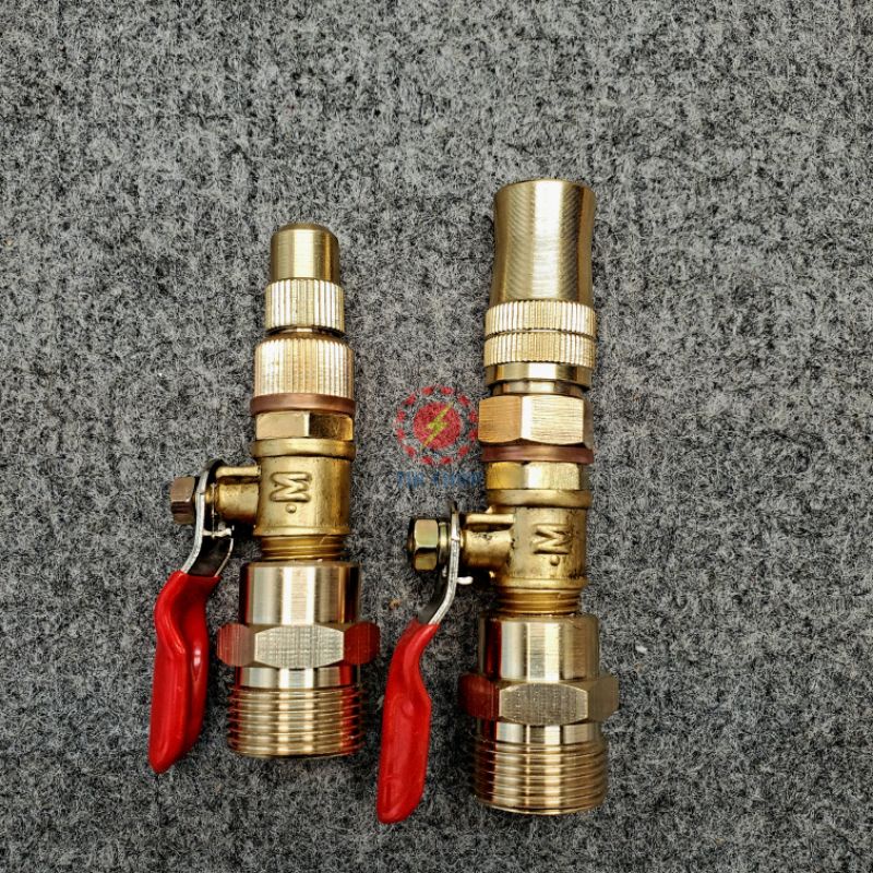 Béc vòi xịt rửa vệ sinh bảo dưỡng máy lạnh điều hoà xoay 360 độ - Có Chỉnh Tia - Ngắn