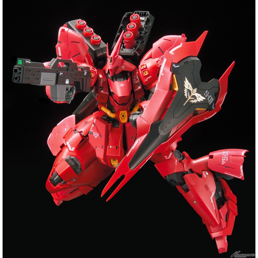 Mô Hình Gundam RG Sazabi MSN-04 UC Real Grade 29 Bandai 1/144 UC Đồ Chơi Lắp Ráp Anime Nhật