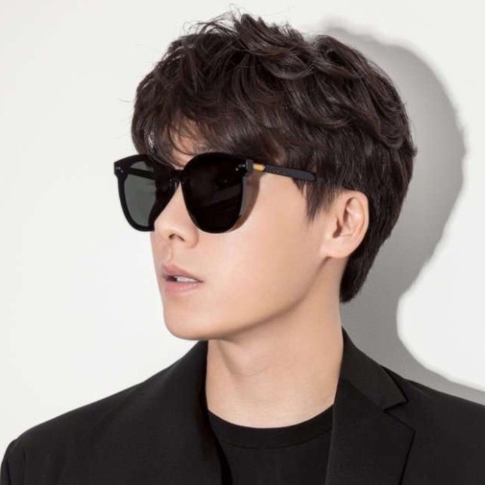 Kính Mát Phân Cực Mặt Tròn Phong Cách Hàn Quốc Thời Trang Cho Nam Và Nữ