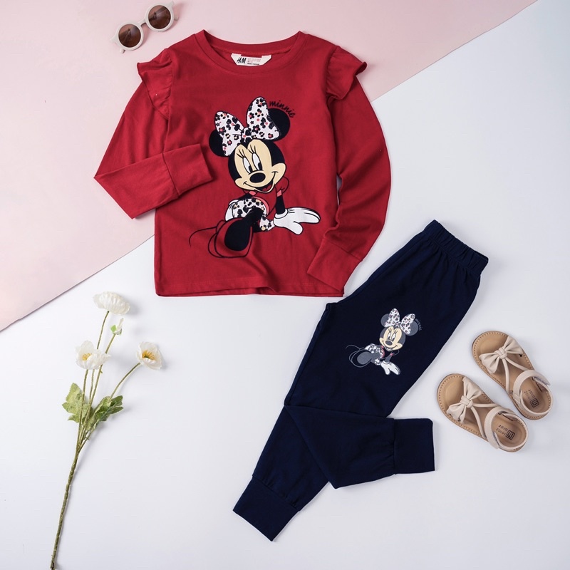 Bộ dài thu đông cotton bé gái sz đại 17-43kg