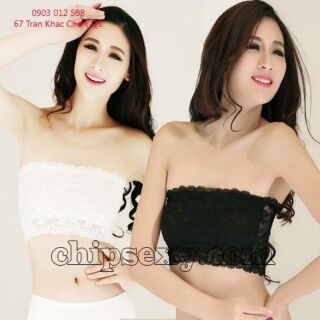 Combo 3 áo bra quây ren không dây