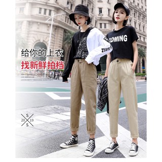 [TRẢ ORDER] Quần baggy kaki nữ (note tên fb)