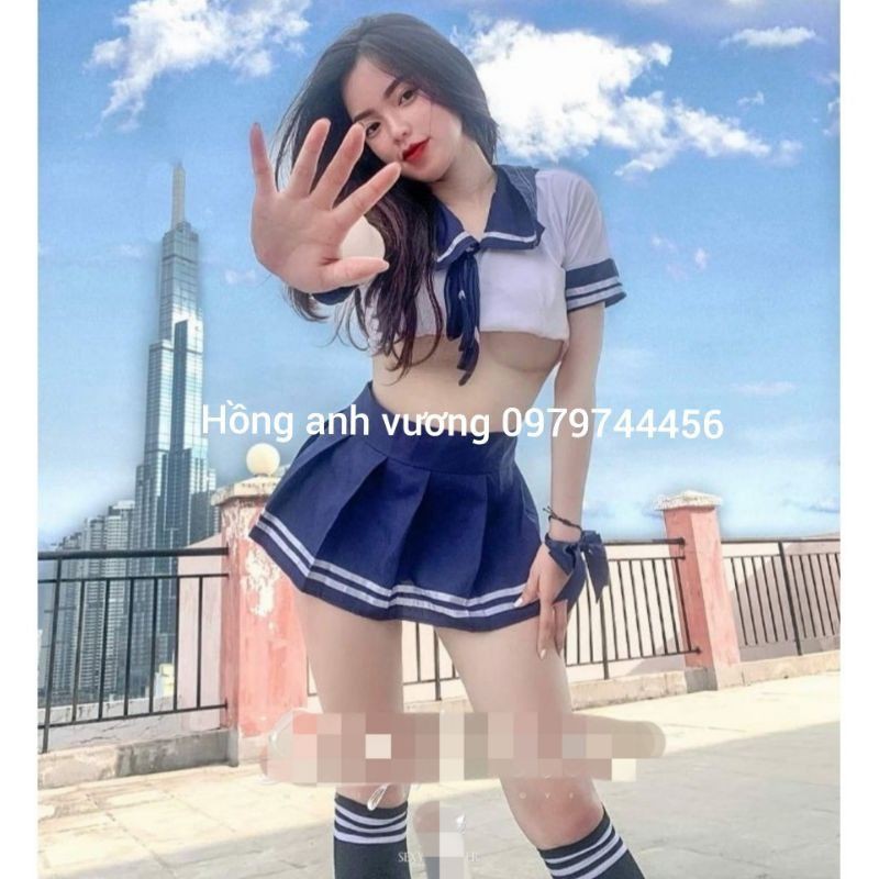 đồ hóa trang học sinh nữ sinh thun co dãn váy cạp dán thoáng mát gợi cảm | BigBuy360 - bigbuy360.vn