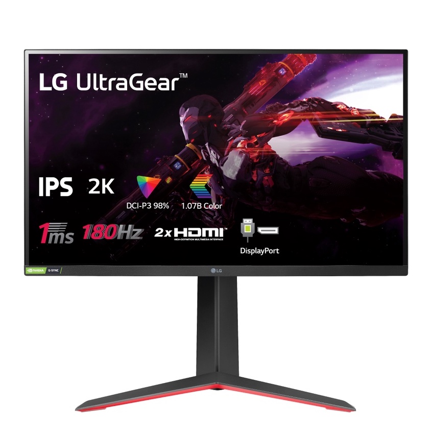 Màn hình LG 27GP850-B UltraGear 27" Nano IPS 2K 180Hz 1ms HDR G-Sync - 27GP850