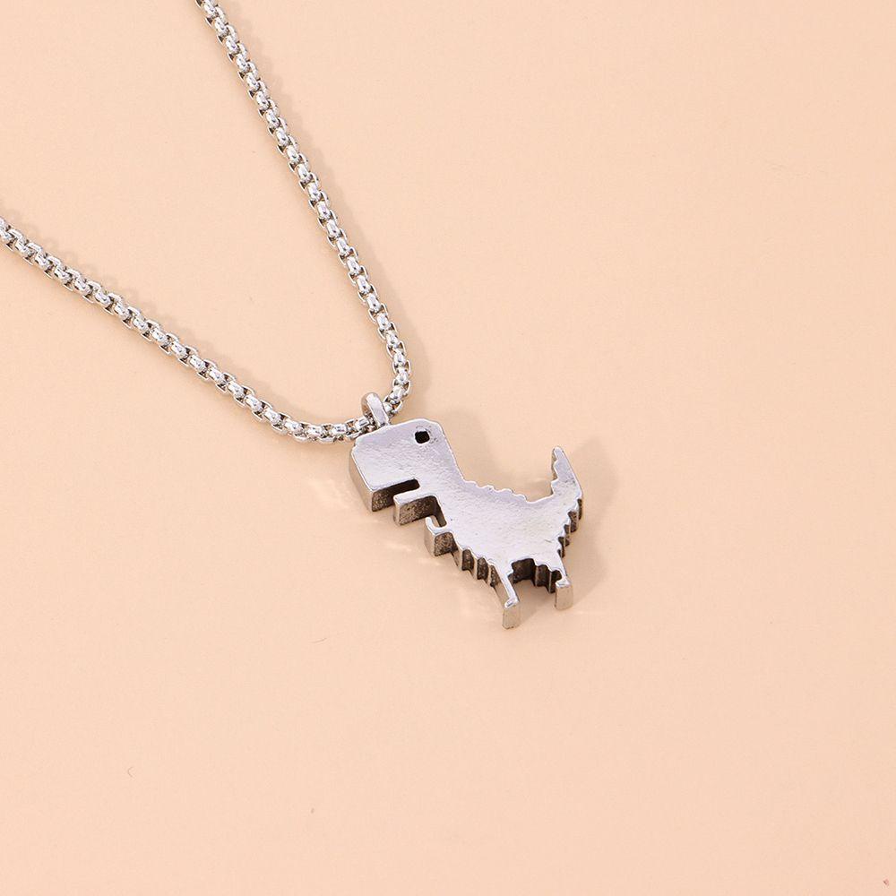 Vòng cổ Mặt Khủng Long Phong Cách Hip Hop Thời Trang Cho Nam Và Nữ