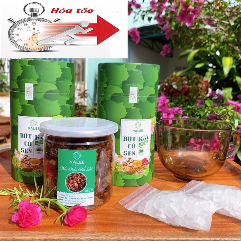 Bột Củ Sen Mix Hạt Dinh Dưỡng Ăn Kiêng Ăn Vặt Giảm Cân Dưỡng Nhan Thương Hiệu Nalee Việt Nam