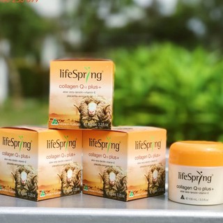 [ĐỦ BILL, chuẩn auth] Kem dưỡng da nhau thai cừu Lifespring Collagen Q10 Plus