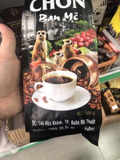 BỊCH 500g BỘT CÀ PHÊ CHỒN BAN MÊ