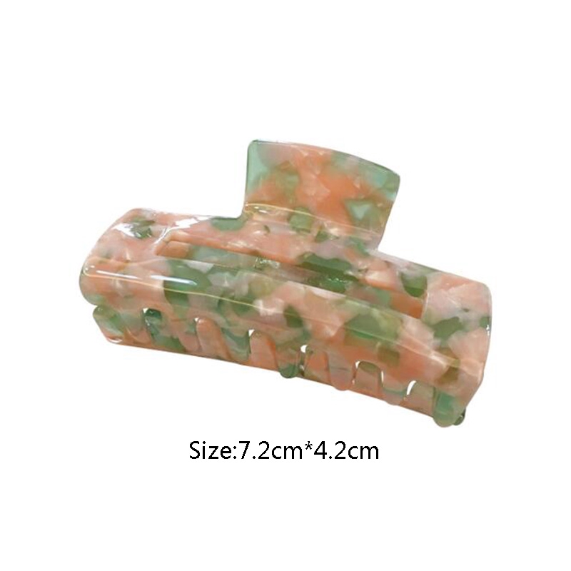 Kẹp tóc móng vuốt lớn hình vuông thiết kế thời trang cho nữ