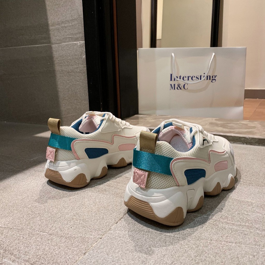 [Hàng mới về] Giày thể thao nữ Sneakers phong cách trẻ hàn quốc Ulzzang,giày siêu thoáng khí nhẹ cho (8803) | BigBuy360 - bigbuy360.vn