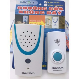 Chuông cửa không dây Decom (hàng cao cấp,chính hãng)