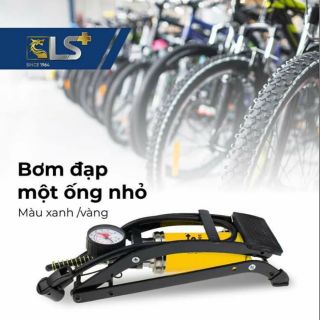 Bơm đạp xe đạp,xe máy 1 ống LS+