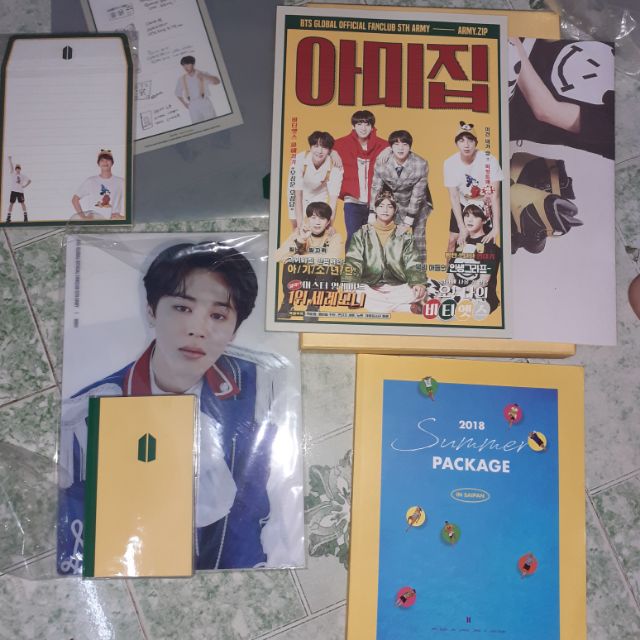 SẢN PHẨM GOODS BTS  ARMY KIT ,SUMMER PACKAGE