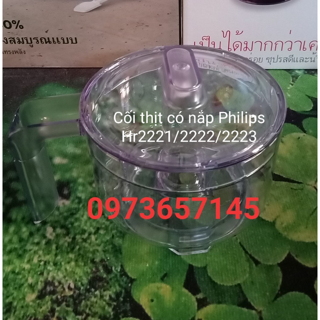 Bộ cối xay thịt chính hãng philip HR2223