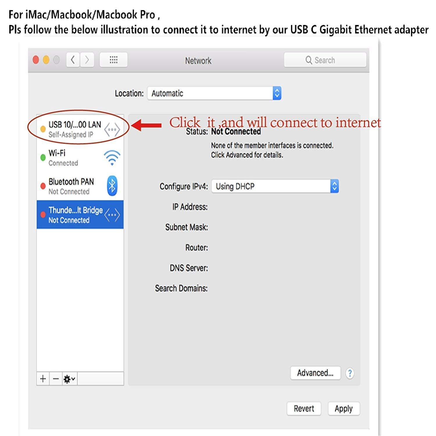 In Stock Usb C To Rj45 Usb 3.1 Type-C Ethernet Lan Network Adapter | BigBuy360 - bigbuy360.vn