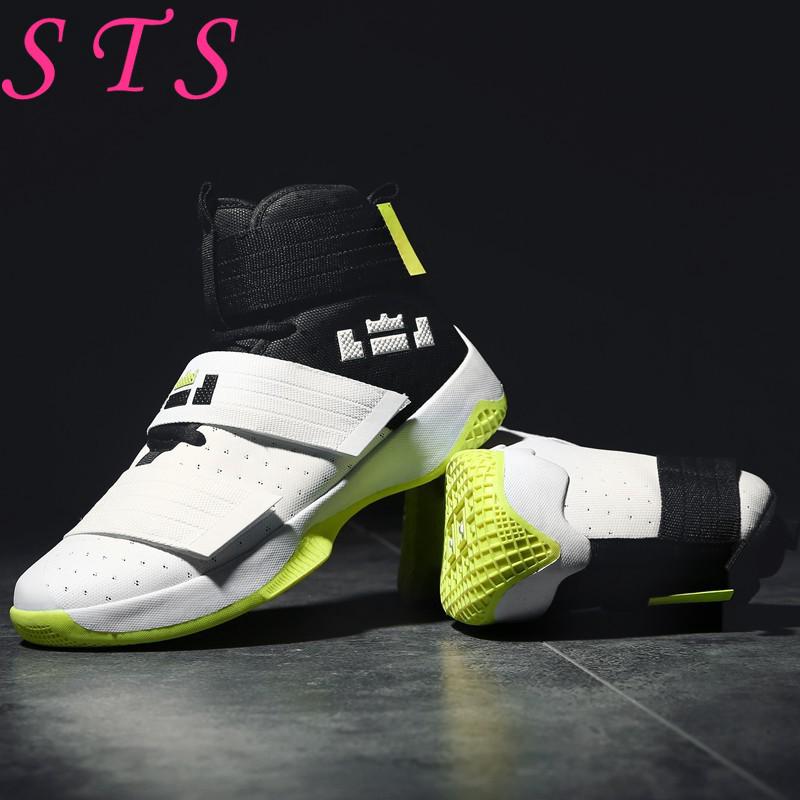 36-45 Giày Thể Thao Chơi Bóng Rổ Phong Cách Năng Động Trẻ Trung Dành Cho Nam Lebron James Soldier 13 Basketball Shoes