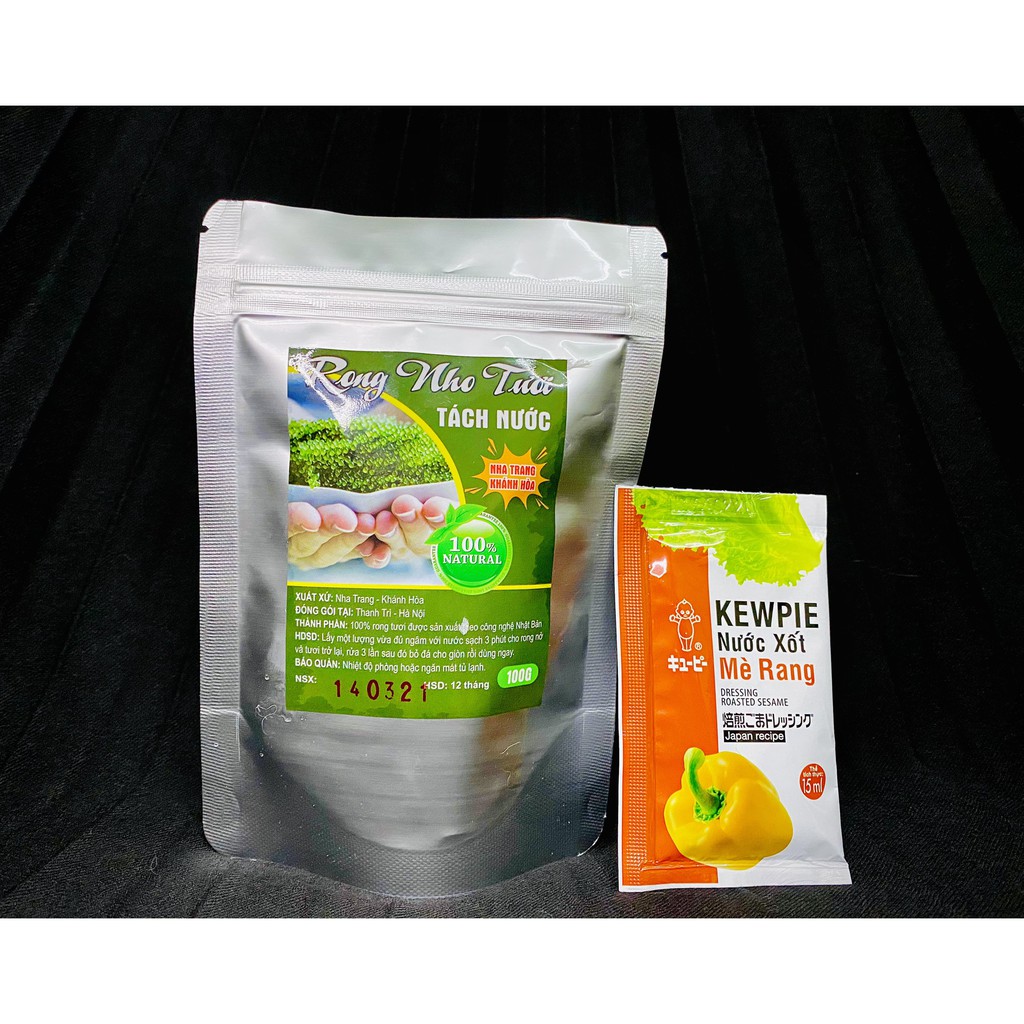 Gói sốt mè rang Kewpie 15ml ăn kèm rong nho | BigBuy360 - bigbuy360.vn