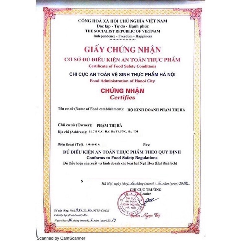 500gram Hạt đình lịch (hạt ngũ hoa) - TD127_A sản phẩm handmade từ thiên nhiên | Thế Giới Skin Care