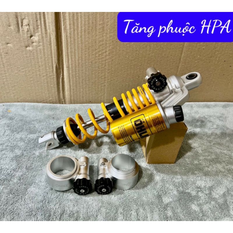 HPA tăng chỉnh áp suất cho phuộc sau xe