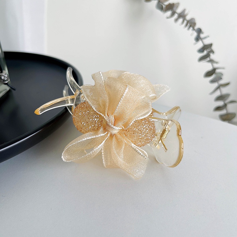 Kẹp Tóc Đính Nơ Xinh Xắn Thiết Kế Mới Thời Trang Theo Phong Cách Nhật Hàn