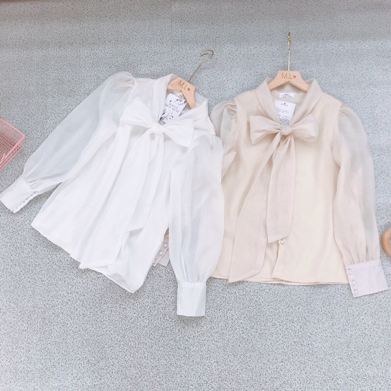 ÁO CỔ NƠ HAI LỚP TIỂU THƯ | BigBuy360 - bigbuy360.vn