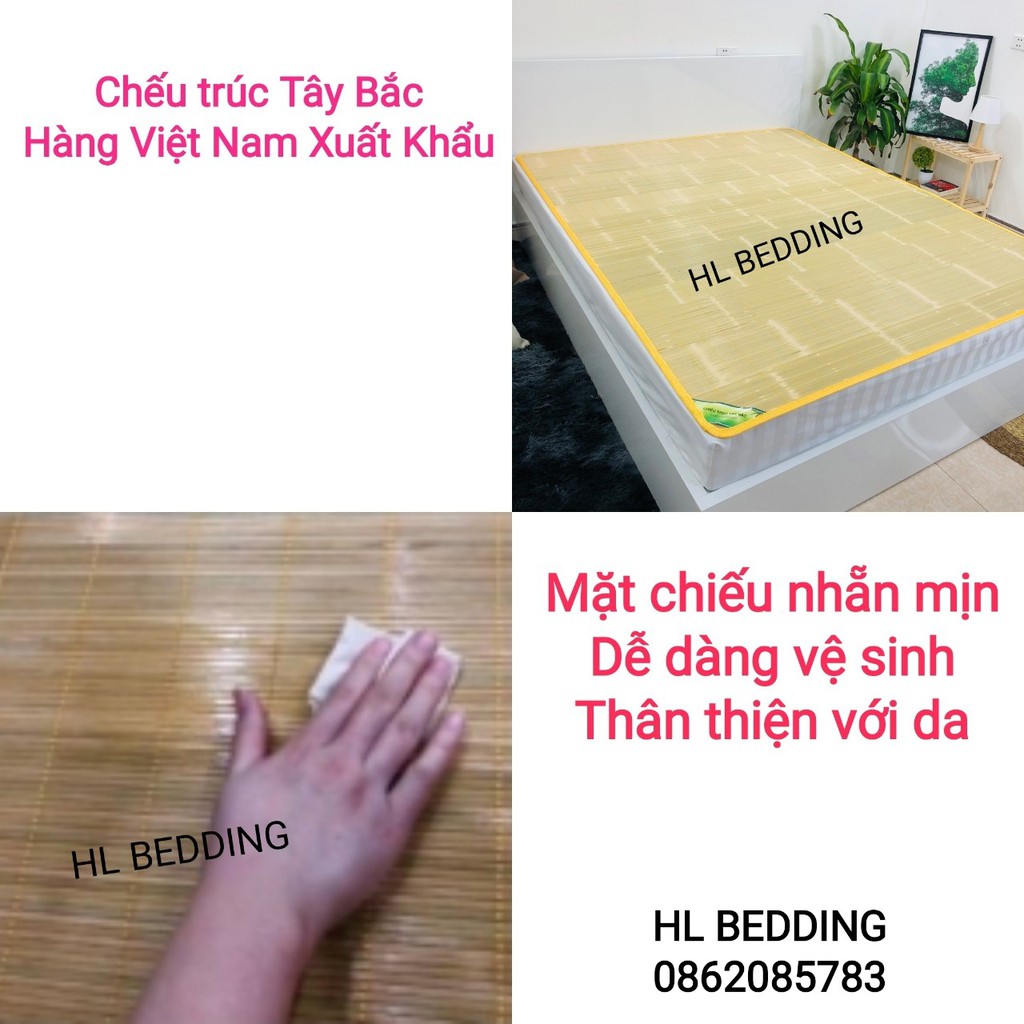 Chiếu trúc chiếu tăm Tre Tây Bắc HL bedding chiếu Việt Nam xuất khẩu đủ mọi kích thước