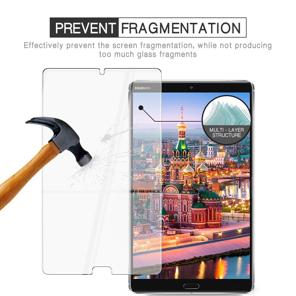 Kính Cường Lực Cho Huawei Mediapad T3 T5 M3 M5 Lite M6 8.0" 8.4" 10" 10.8" /Ipad Pro 10.8" 10.4" T8/T10S 9.7" Enjoy 2