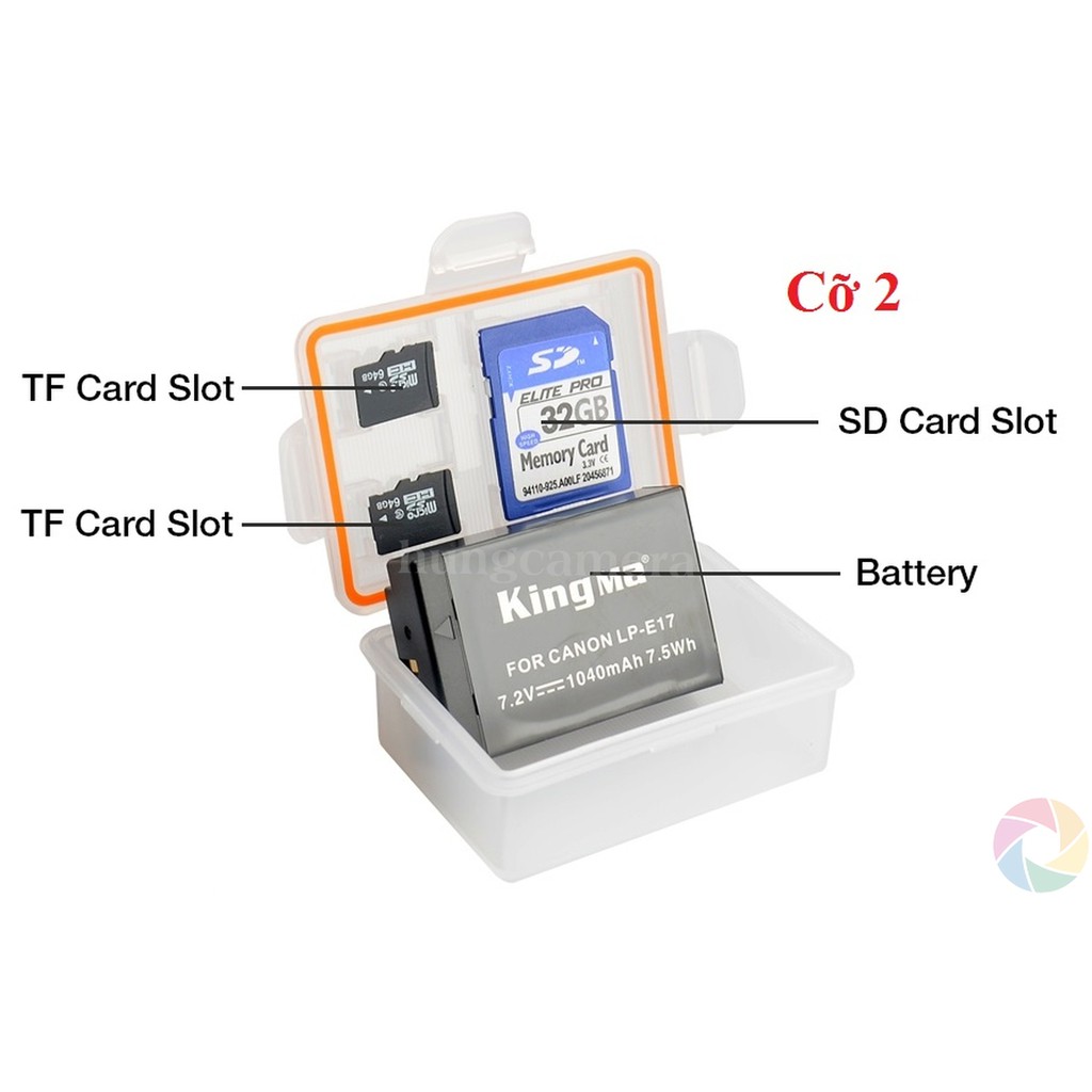 Hộp đựng pin và thẻ nhớ của máy ảnh ( các loại )