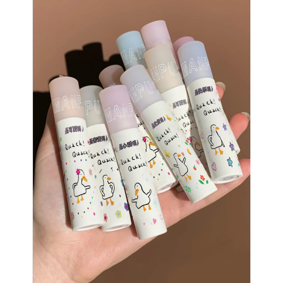 Son Kem Daimanpu Màu Lì Dưỡng Ẩm Tự Nhiên Chống Nước Lâu Trôi Hình Chú Vịt | BigBuy360 - bigbuy360.vn