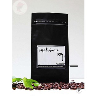 Cafe rang xay nguyên chất Culi Robusta 500g -  rang  L&H (coffee)