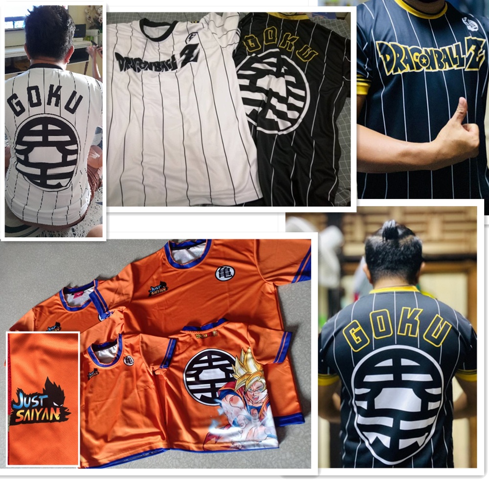 Áo Thun Tay Ngắn In Hình Goku Dragon Ball Cá Tính Cho Nam Nữ